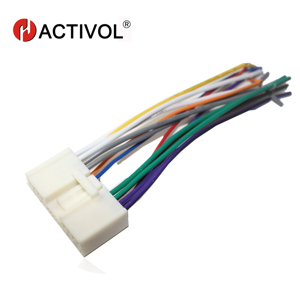 Car Radio Stereo Male ISO Plug Power Adapter Wiring Harness Special for Mazda 2 Mazda 3 Mazda 5 Mazda 6 ISO harness power cable