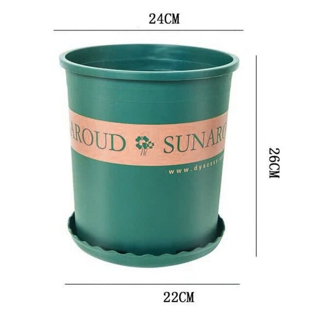0.5-5 Gallon Plant Grow Flower Pot Home Gardening Growing Flowerpot Flower Nursery Root Control Pot With Tray: 3 Gallon