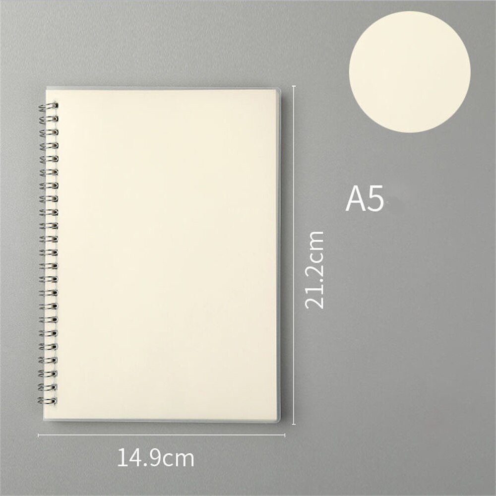 2022 A5 B5 A4 Notebook Notebook Student Eye Protection Coil Book Hand Ledger Business Meeting Student Notebook: A5 blank