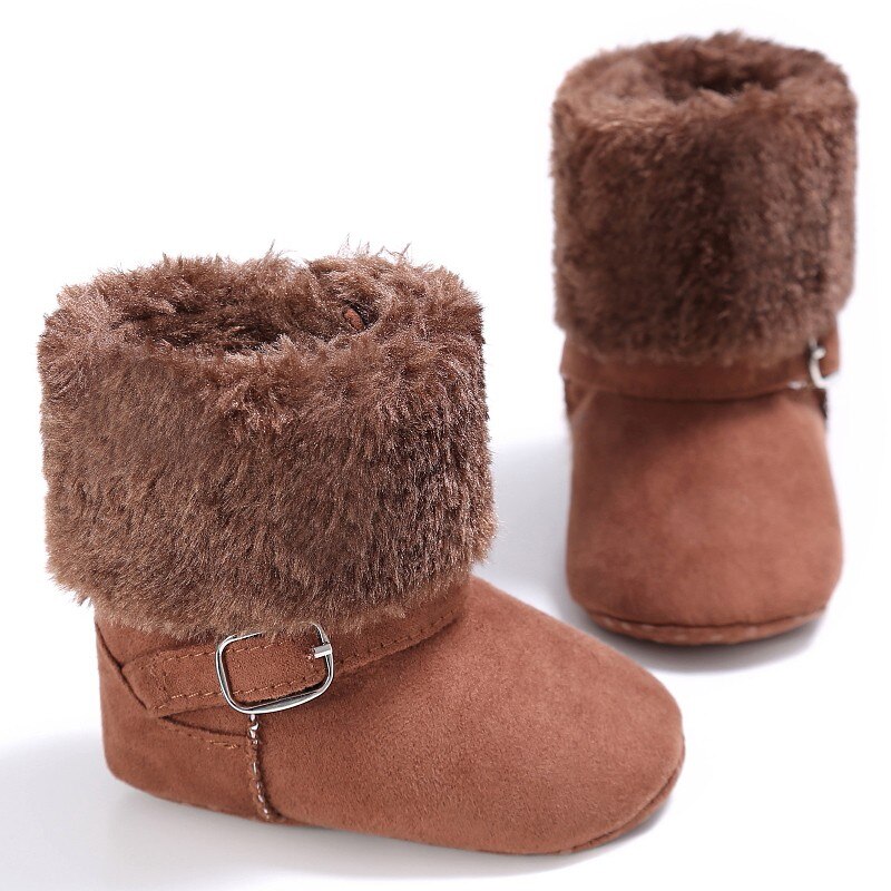 Baby Laarzen Winter Laarzen Ankle Snowboots Infant Fleece Baby Prewalker Schoenen Voor Peuter Jongens Meisjes