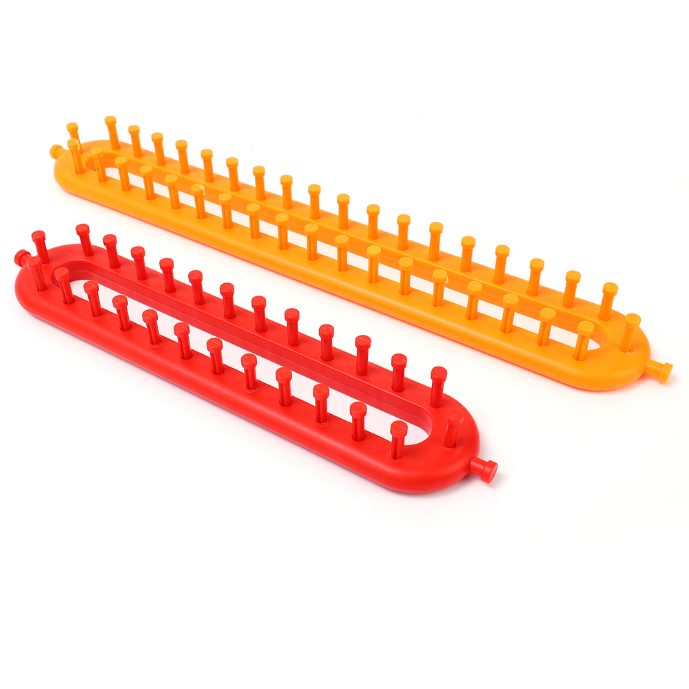 1 Juego de bufanda tejida rectangular DIY, telar de tejer hecho a mano, bufanda, suéter, sombrero, chal, costura, herramienta de tejido artesanal hecho a mano