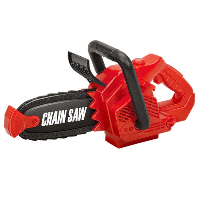 Pretend Play Spinning Small Chainsaw with Sound Power Tool Garden Tool Simulation Toys for Children Boys