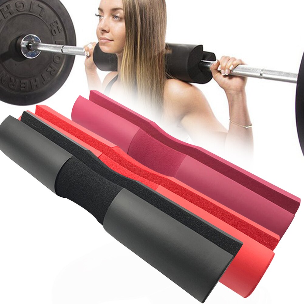 Fitness Accessory Foam Cover Shoulder Protective Cushioned Comfortable Barbell Pad Squats Flat Support Lunges Hip Thrusts