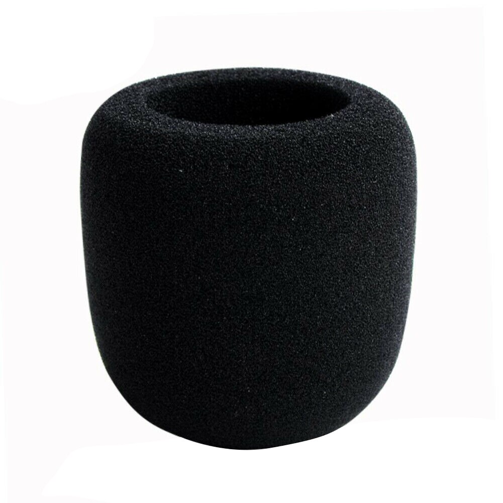 10pcs Practical Microphone Foam Colorful Mic Sponge Cover Studio Windscreen Mic Cap Music Speaker Cover