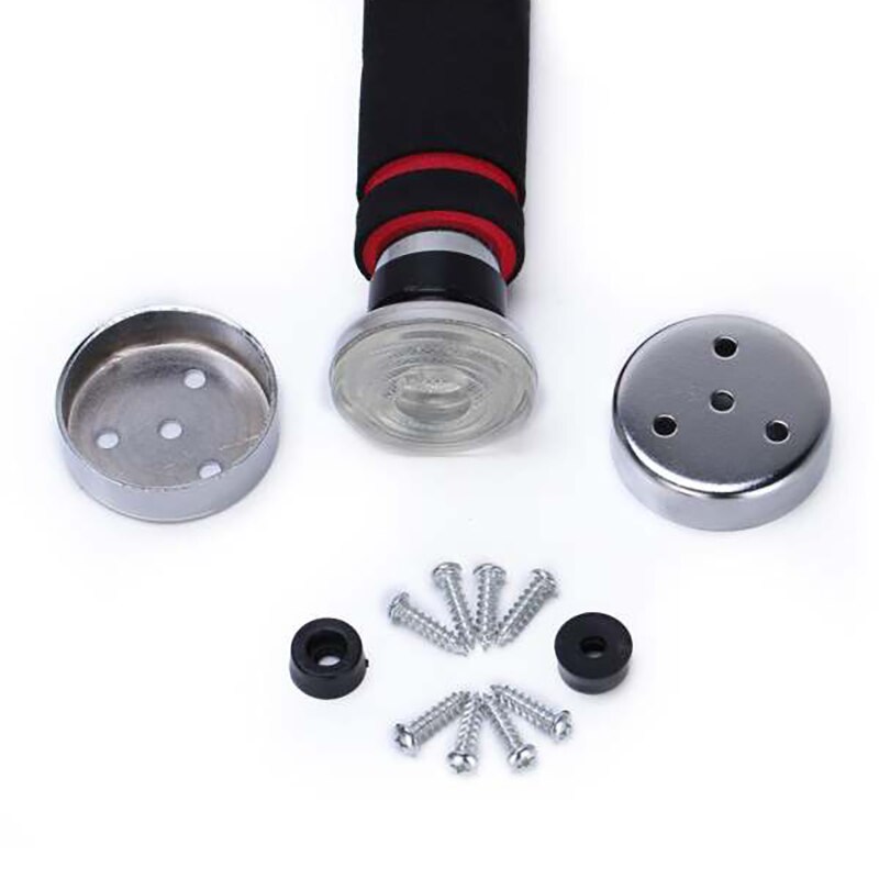 Barra fixa horizontal de porta, ajustável, para exercícios de elevação até a altura do queixo, treino de musculação, em casa ou academia, suporta até 150kg