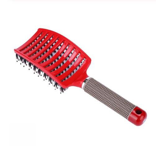 Original Hair Brush Magic Hair Comb Detangling Hair Brush Detangle Lice Massage Comb Women Tangle Hairdressing Salon: Red