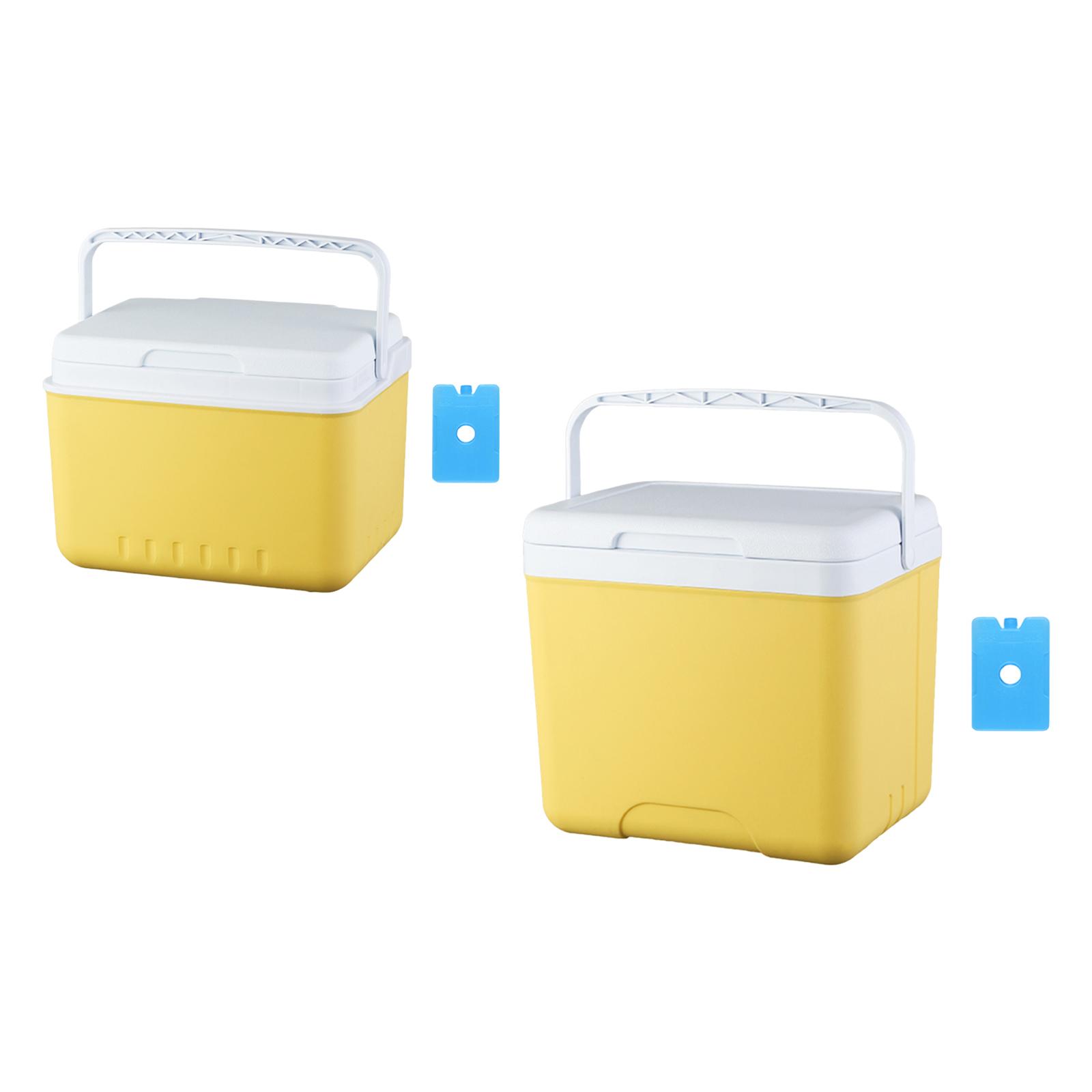 isoliert Eis Kühler schwer Leicht Eimer Container tragbar Kühlschrank Organizer Pro Lebensmittel Angeln Strand Grill Reisen