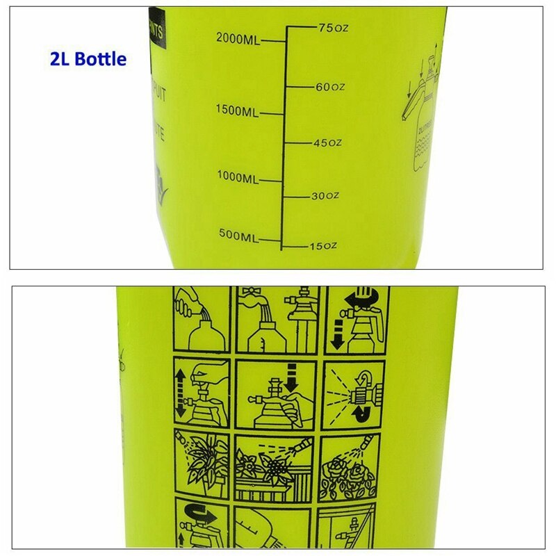 Hand Pump Foam Sprayer Hand Pressurized Foam Sprayer 2 L Pressure Foam Carwash Car Window Cleaning Garden Sprinkle