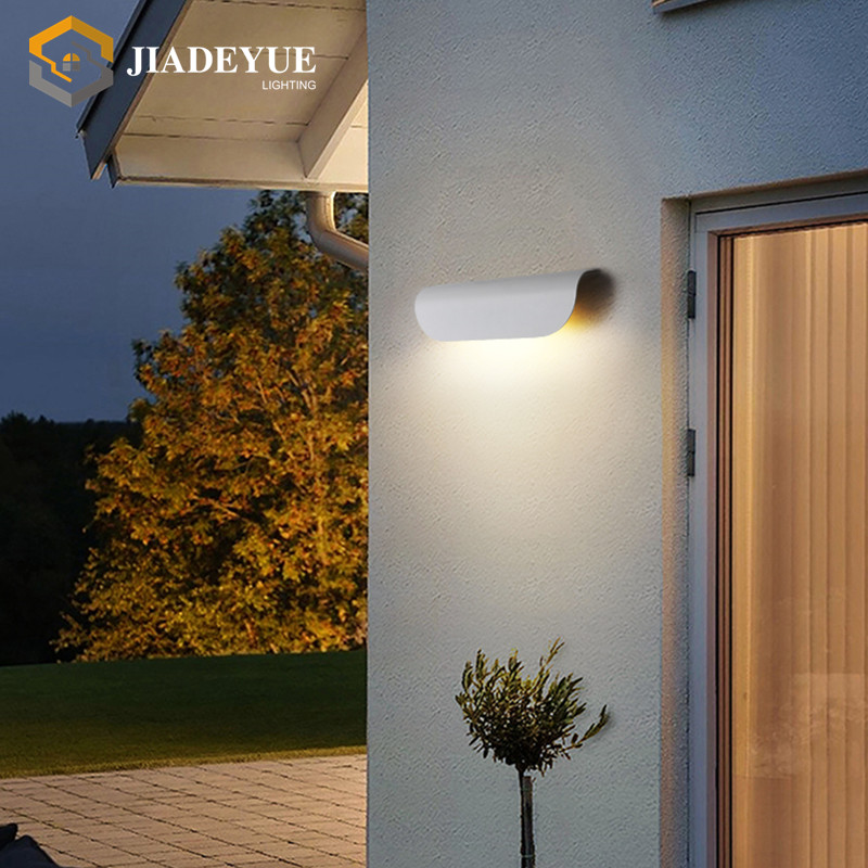 led outdoor waterproof wall light IP67 balcony aisle light long strip door exterior wall light