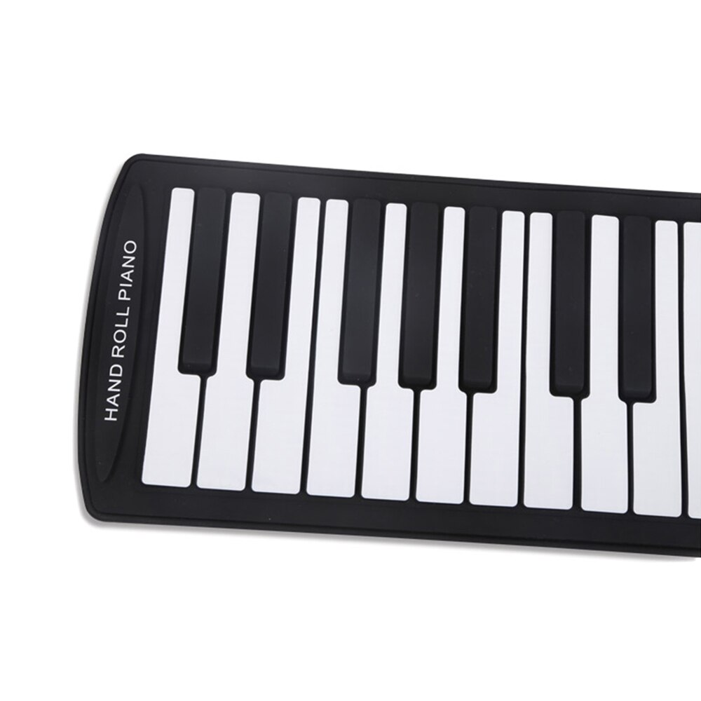 Draagbare 61 toetsen flexibele oprolbare piano usb midi elektronisch keyboard handrolpiano