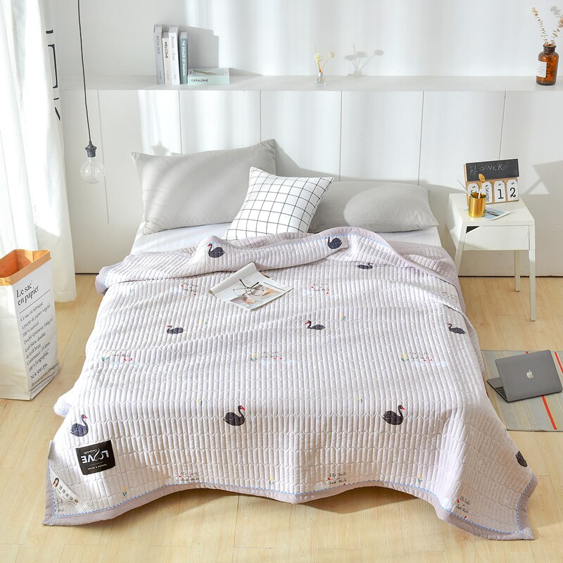 Met de hand gestikte multifunctionele quilt of deken decoratie slaapkamer voor thuis om een goed leven te brengen