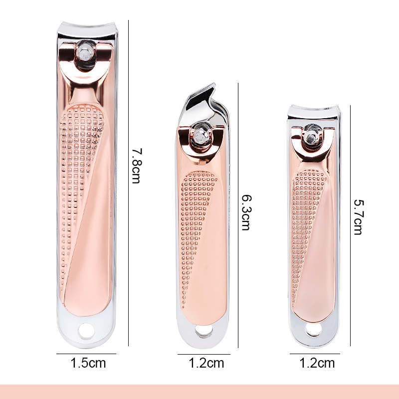 Nail Clippers Stainless Steel Dead Skin Manicure Fingernail Cutter Thick Hard Ingrown Toenail Scissors Pedicure tools