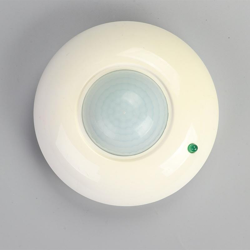 Intelligent PIR Motion Sensor Switch Ceiling Mounted Human Body Infrared Sensor Three-wire Adjustable Sensor Switch