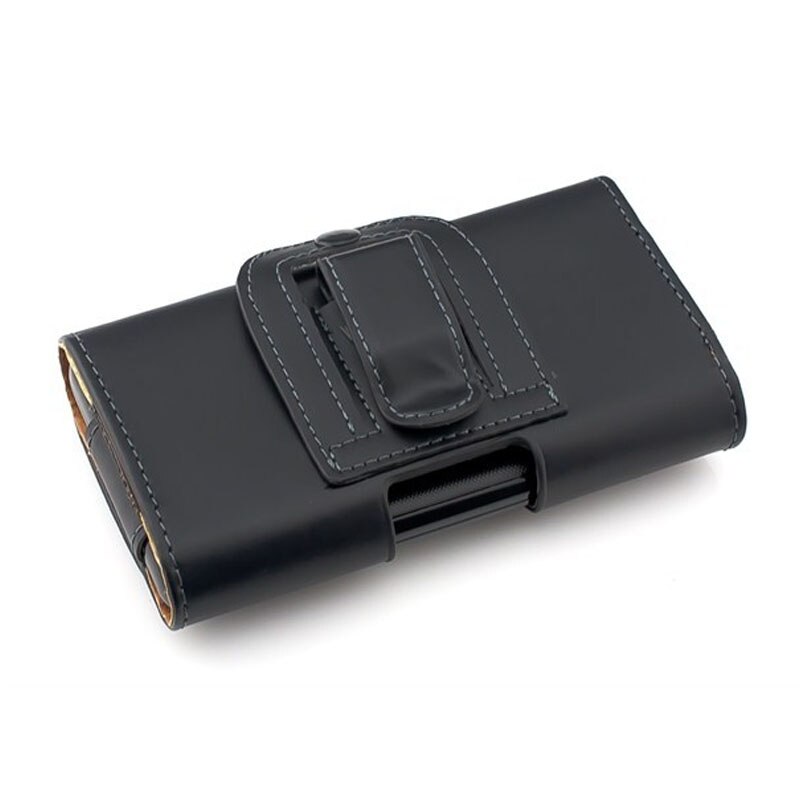 Telefoon Pouch Voor Motorola Moto G9 Spelen G7 Power Een Action Universele Riem Clip Holster Leather Cover Voor Moto G9 telefoon Tas
