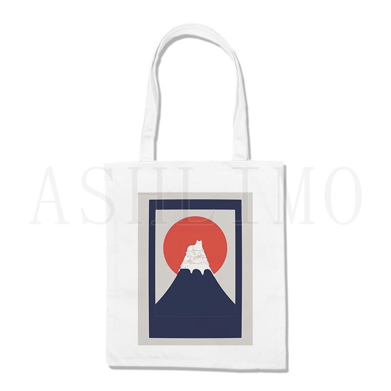 Kat Art Boodschappentas Bolsa Compra Plegable Jute Zak Bolsa Shopper Bolso Winkelen Handtas Tas Tote Herbruikbare Netto Ecobag Cabas: C397