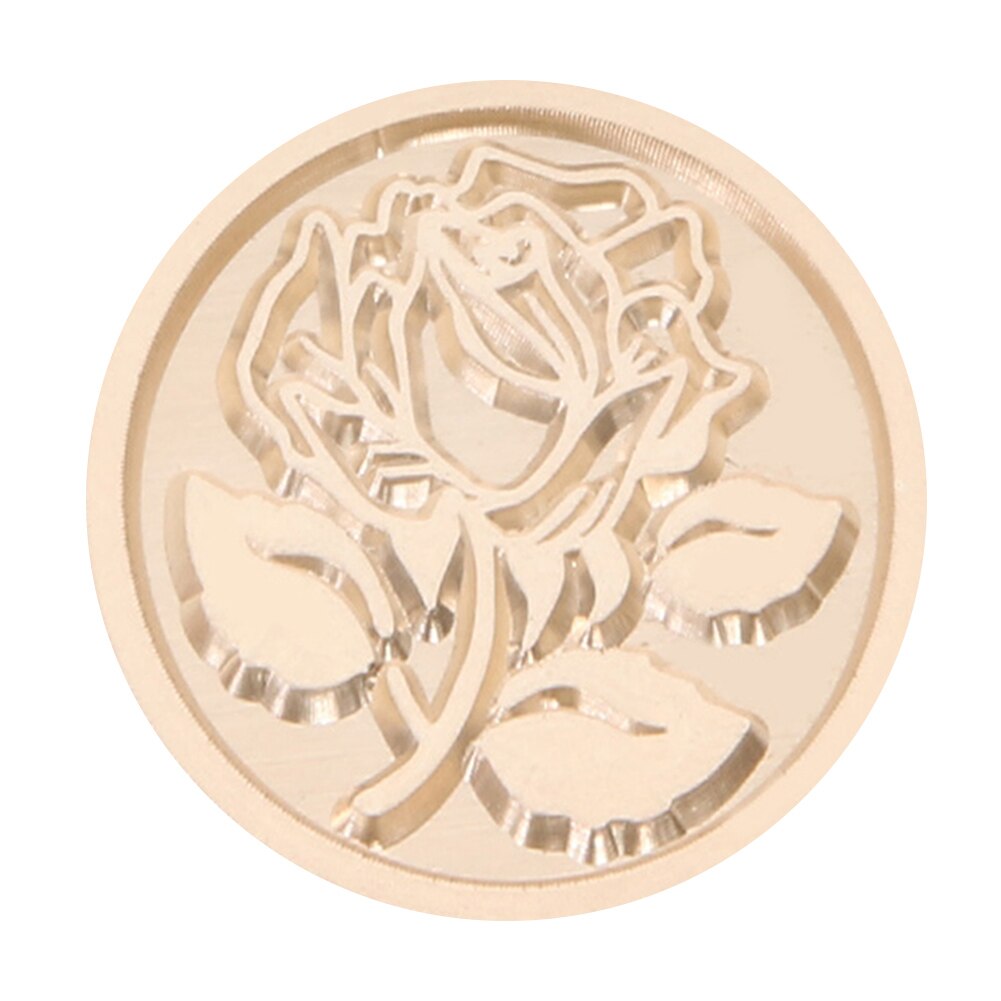 Replace Copper Head Hobby Tools Sets Wax Seal Antique Sealing Wax Stamp Wood Handle DIY Envelope Wedding Invitations