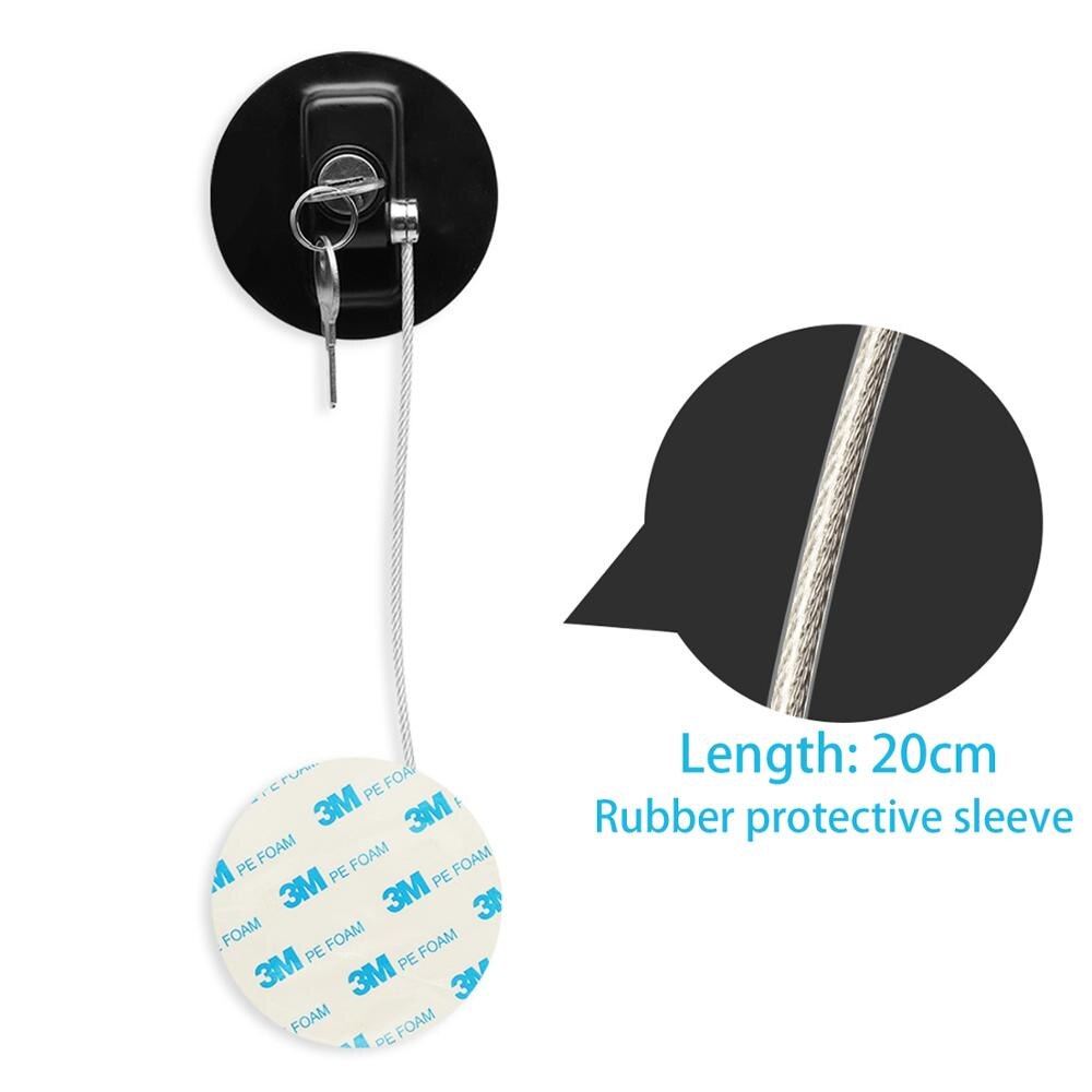 Baby Safety Window Restrictors Children's Protection Window Limiter For Kids Security Refrigerator Door Lock With 3M Tape