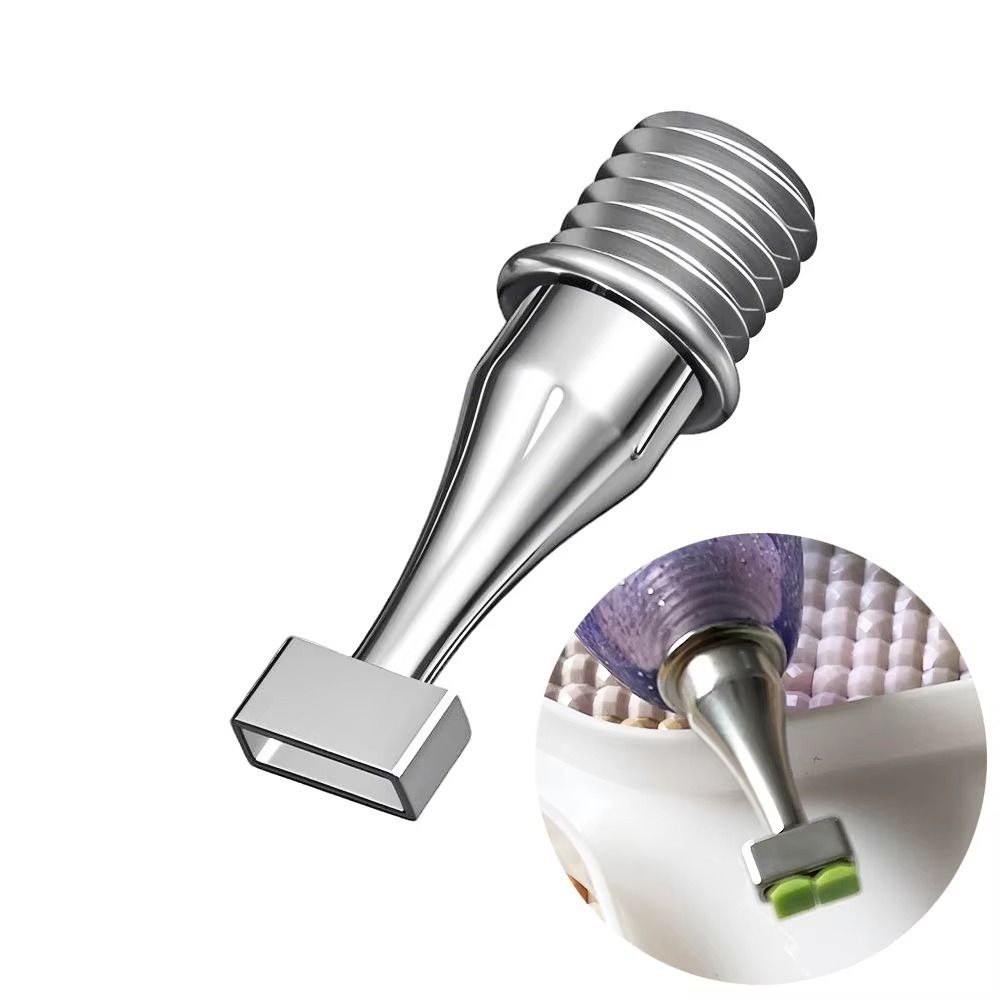 Nuevos accesorios de brocas roscadas para bordado, accesorios de punto de cruz, bolígrafos de punta para manualidades DIY, bolígrafos de arte reemplazables: Negro
