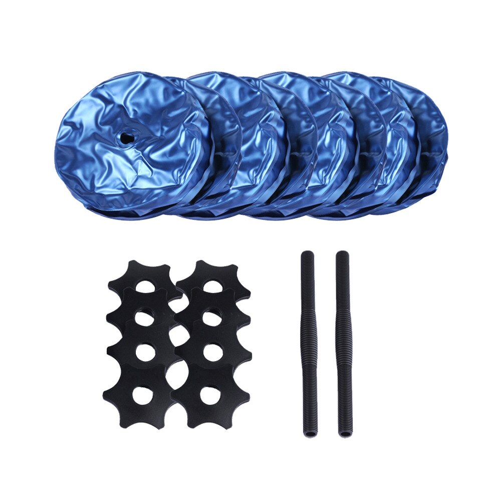 Halteres ajustáveis, peso cheio de água, equipamento de treino portátil para construção corporal, treinamento de força, braço, fitness muscular