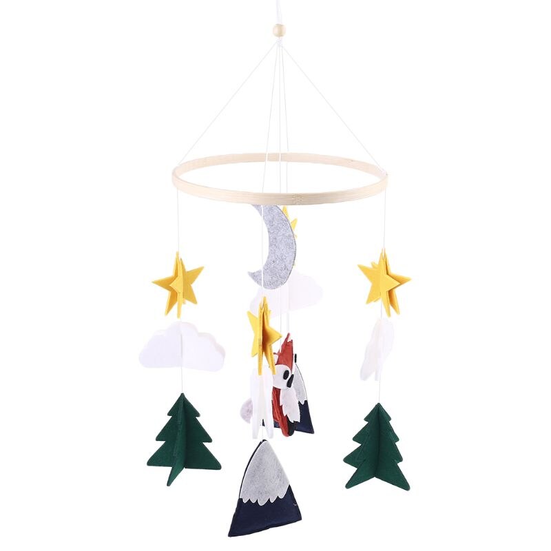 Baby Toddler Rattles Mobile Toys Crib Toy Bed Hanging for Baby Newborn Kids Crib Bed Bell Carousel Cots Handmade Room Decoration: 5