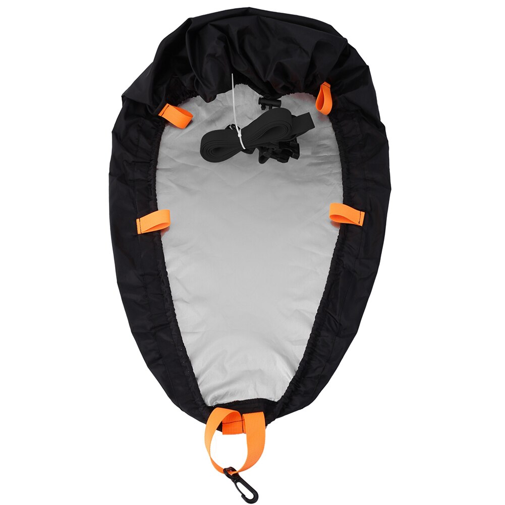 Cockpit Deck Cover Sun Protection Canoe Kayak Nylon Waterproof Seal Cover Shield Portable Safety Watering Elements