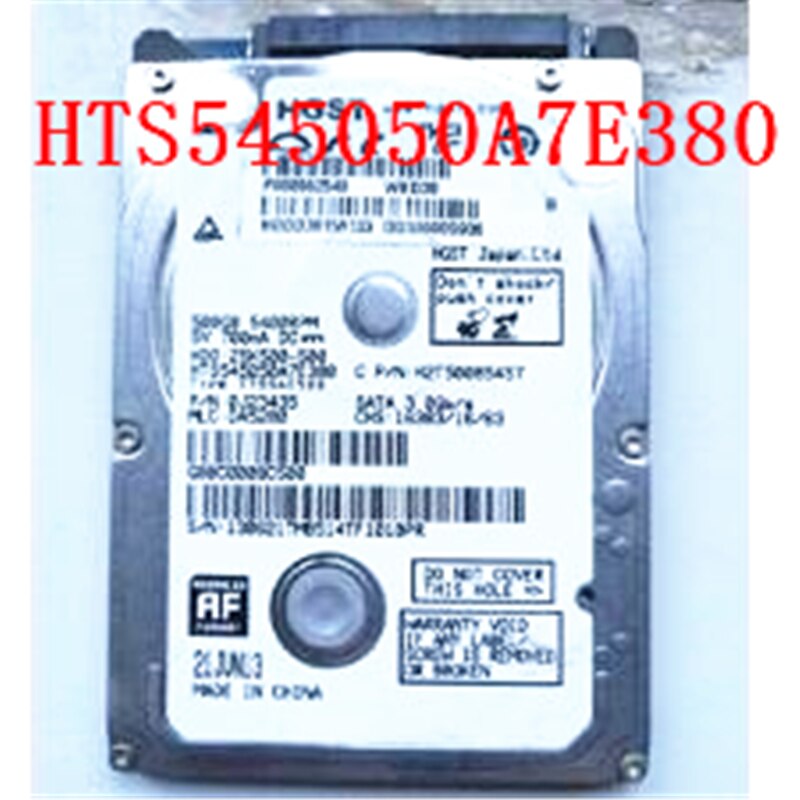harddisk HTS545050A7E380 500G 5400 rpm SATA2 noteb... – Grandado