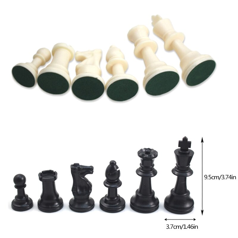 Schaken Pioneer B-9 Super Grote Schaken Pak Vouwen Draagbare Checkers 97BE