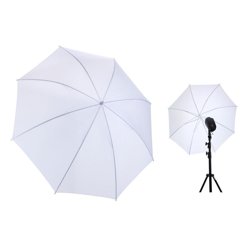 Witte Zachte Paraplu 43 "/Paraplu Diffuser Duurzaam Camera 40" 102 Cm Inch Translucent Foto Studio Flash Soft paraplu X CD05