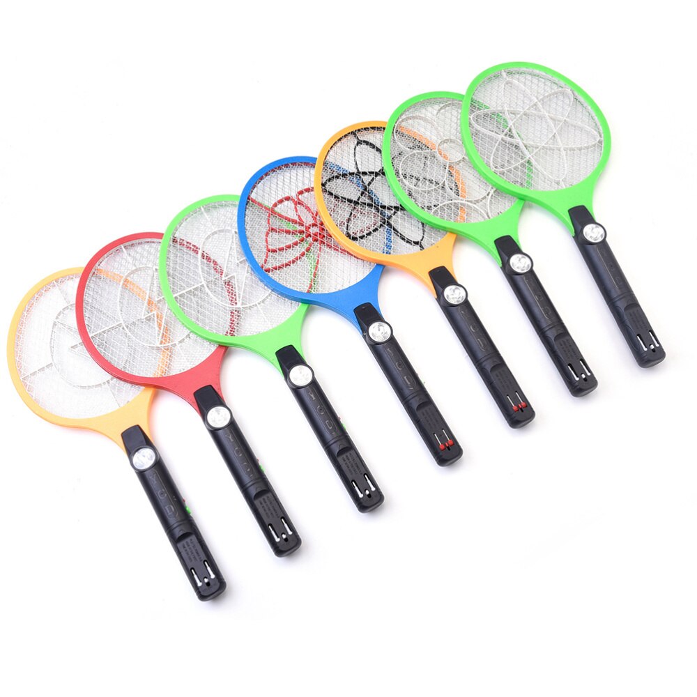 LED mouche tapette électronique tapette moustique antiparasitaire avec lumière et poignée avec batterie: Default Title