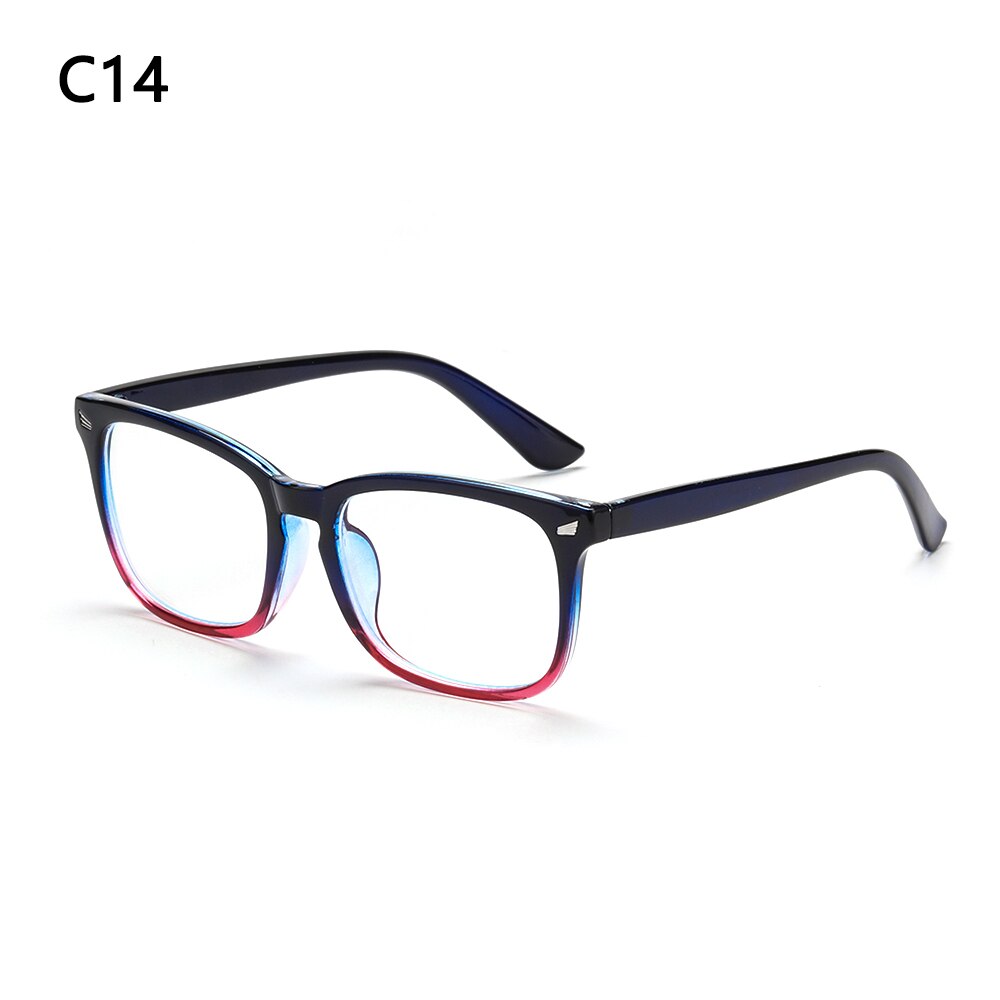 1 PC Anti Radiation Flexible Goggles Unisex Blue Light Blocking Glasses Office Computer Video Gaming Anti Glare Glasses: C14