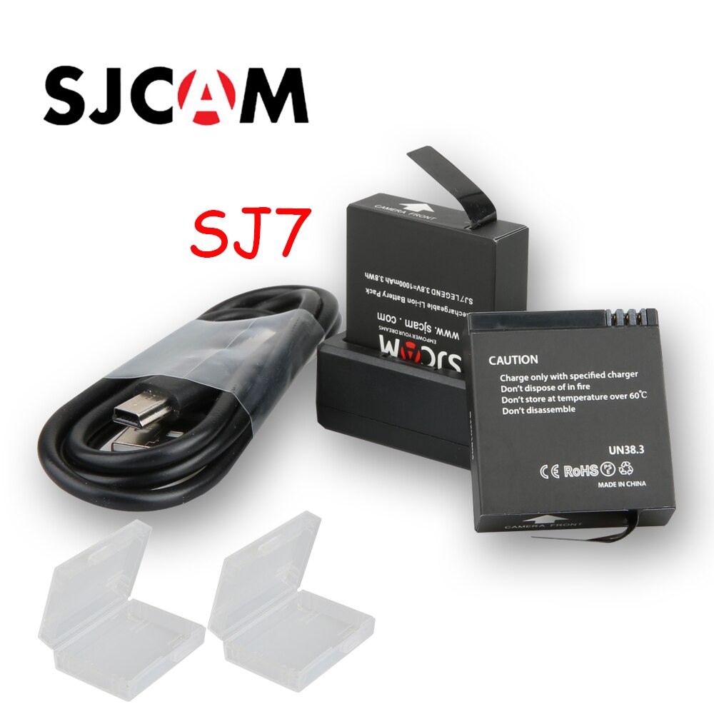 Sjcam SJ8 batterie caméra d'action batterie Sjcam sj8 pro batterie Sj8 batterie pour SJ8 Pro/SJ8 Plus/SJ8 caméra d'action aérienne: SJ7