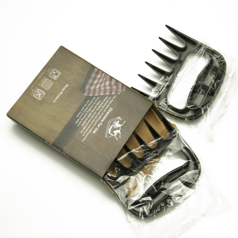 Bear Claw Meat Separator Paw Anti Scald Tearing Fork Multipurpose BBQ Kitchen Tools Steak Turkey Lifters Duad