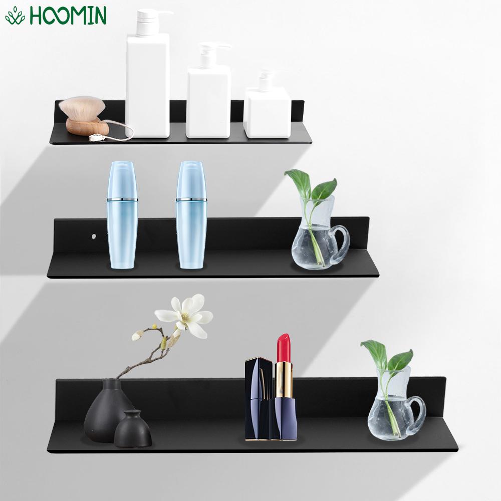 Estantes de baño de 30-60cm, aleación de aluminio, negro mate, estante de pared para cocina, estante de almacenamiento para champú y ducha, accesorios de baño