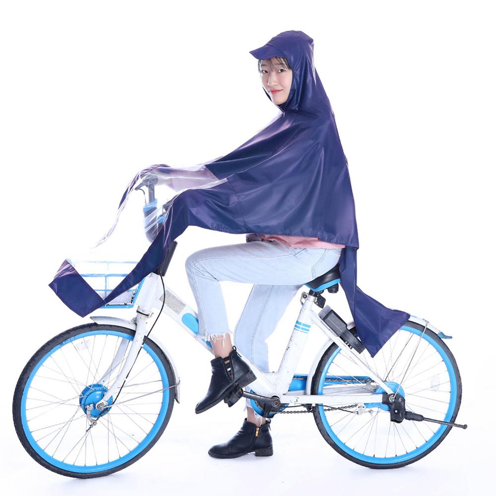 Elektrische Fiets Regenjas Fiets Waterdichte Kap Poncho Regenkleding Hooded Voor Motorfiets Fiets Mannen Vrouwen Regenhoes