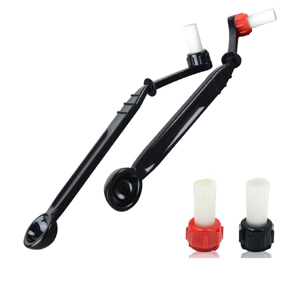Anti-brandwonden Nylon Borstel Lepel Tool Set voor Espressomachine Groep Hoofd