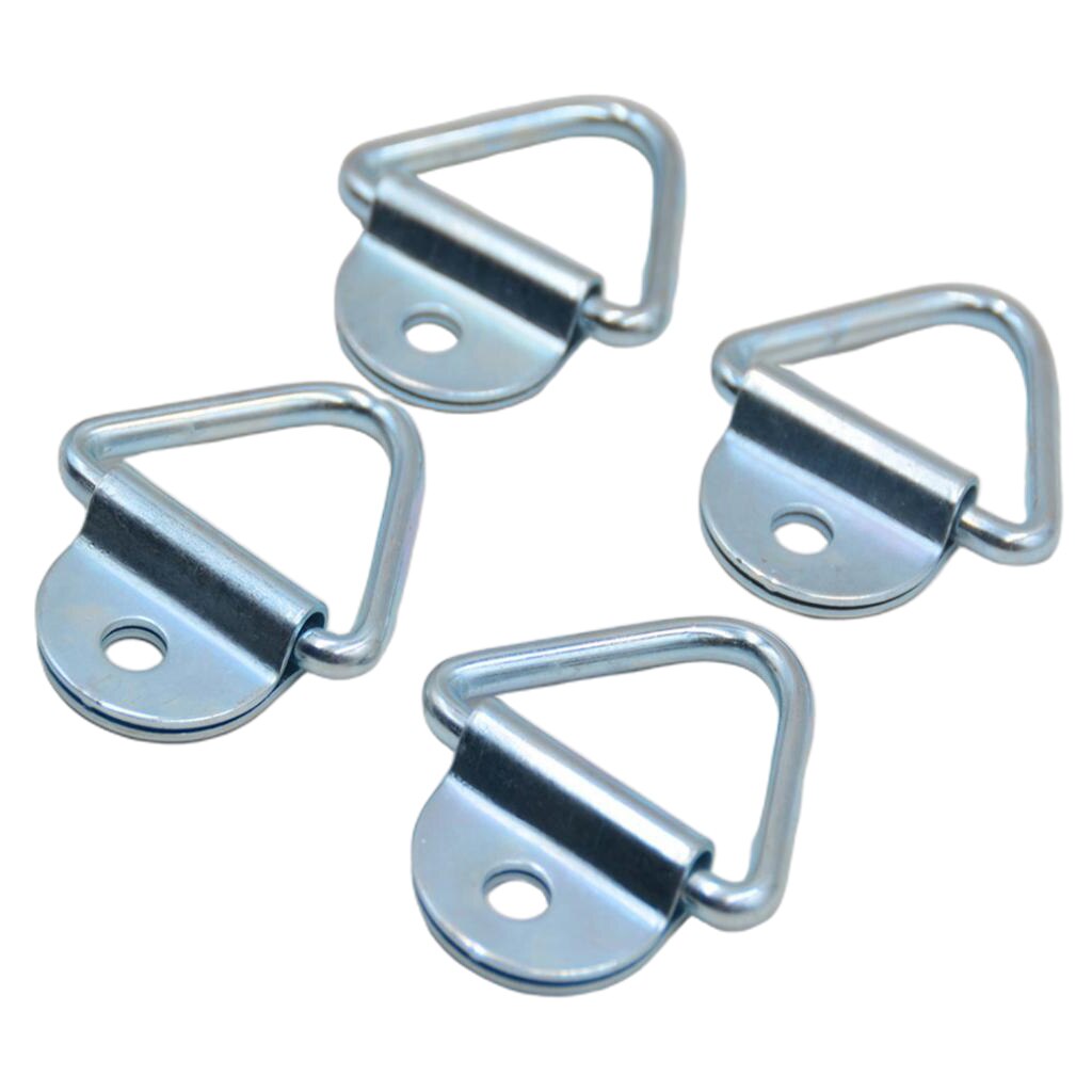 (4) 2" Cargo Tie-Down V- Trailer Anchor for Trailers Trucks And Warehouse