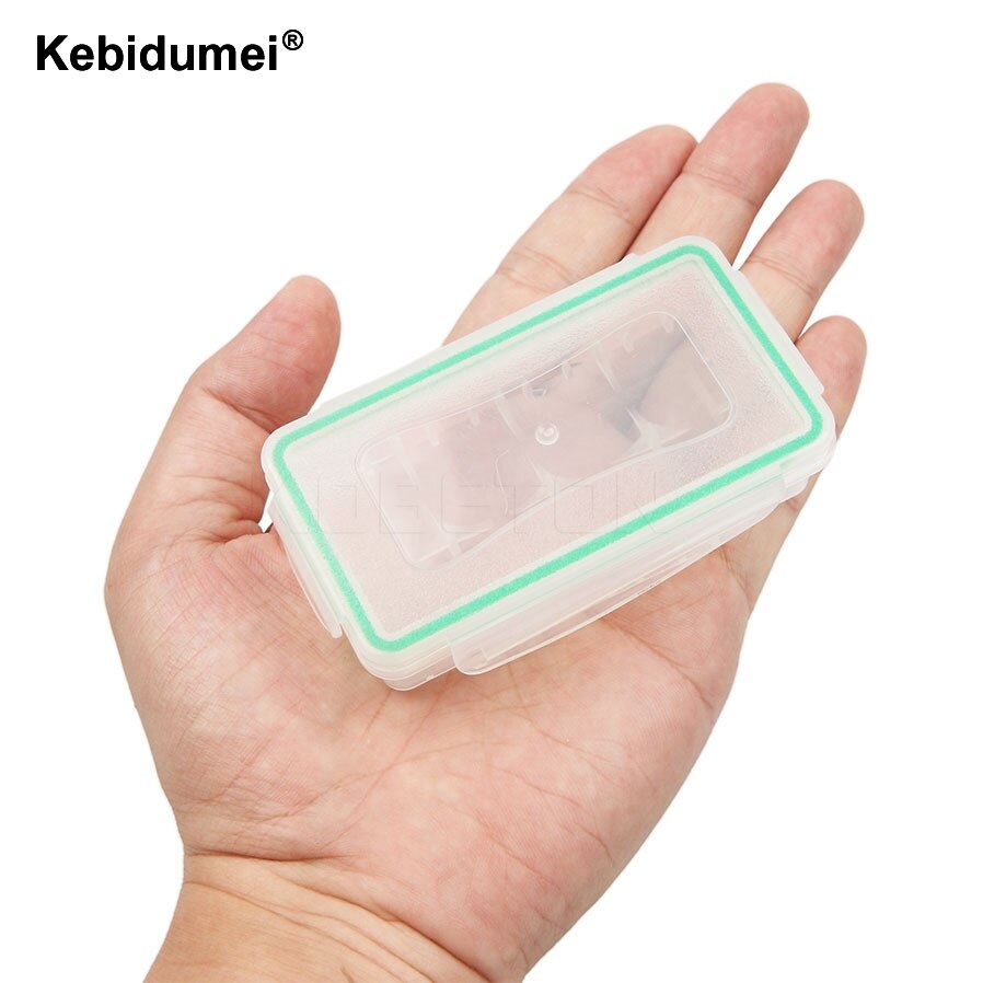 Kebidumei Waterdichte Hard Plastic Batterij Protective Storage Dozen Gevallen Houder Voor 2x18650 Batterij