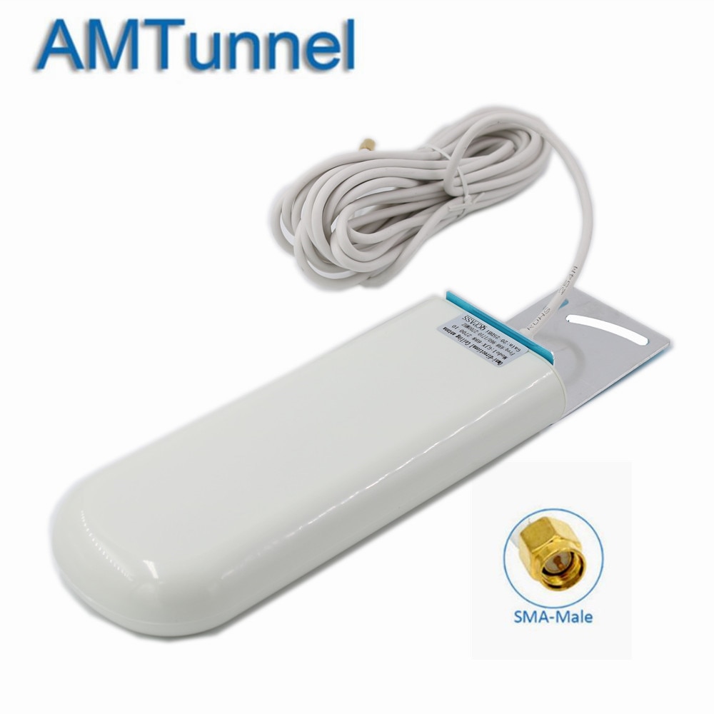 4G antenna 3G LTE antena SMA male 868MHz GSM antenne 5m 7m 10m cable for Huawei wireless router modem 20dBi 698-2700MHz