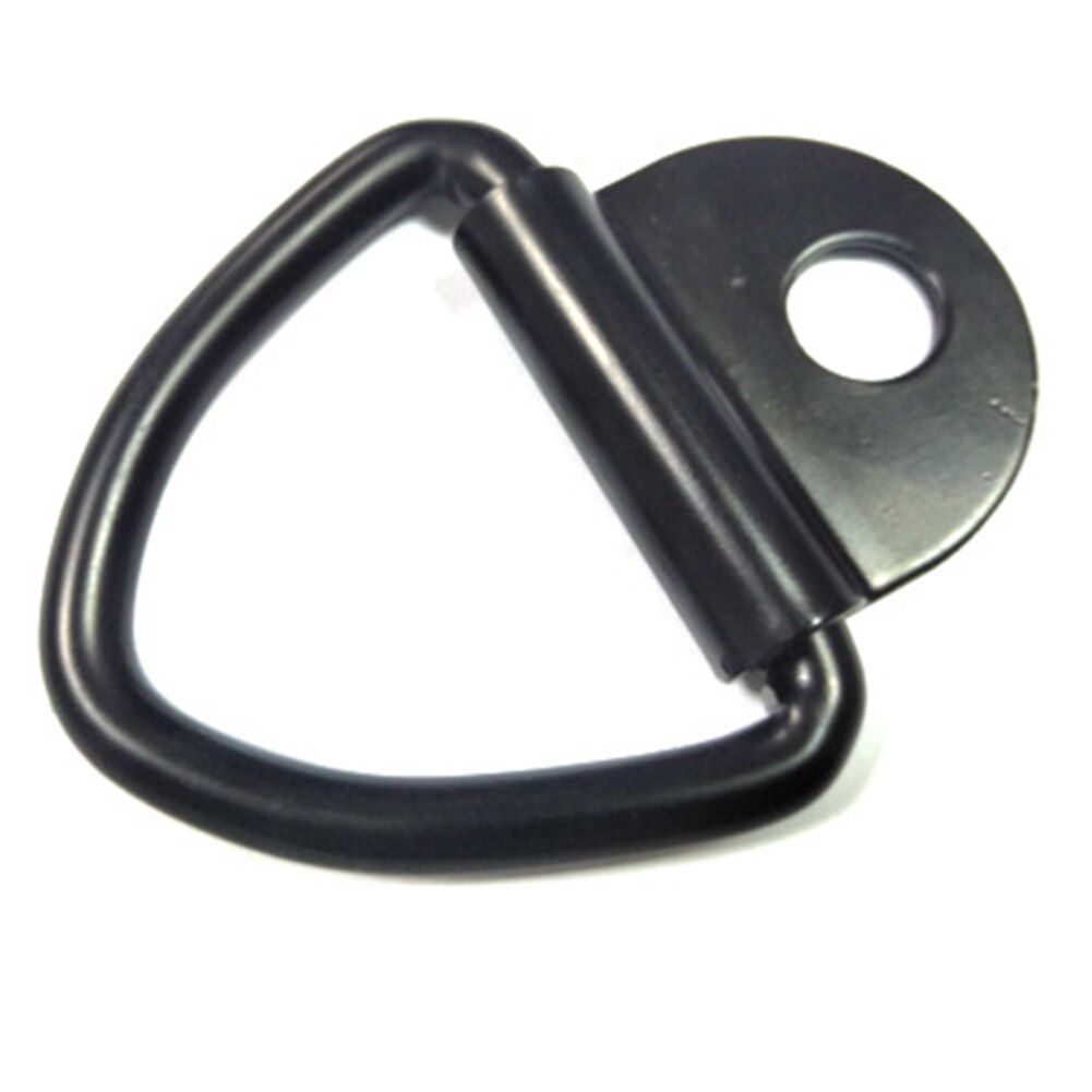 4pcs Kayak Stainless Steel Lashing D Shape Rustproof Truck Trailer Forged Tool Tie Down Car Load Securing Triangle Hook Rings