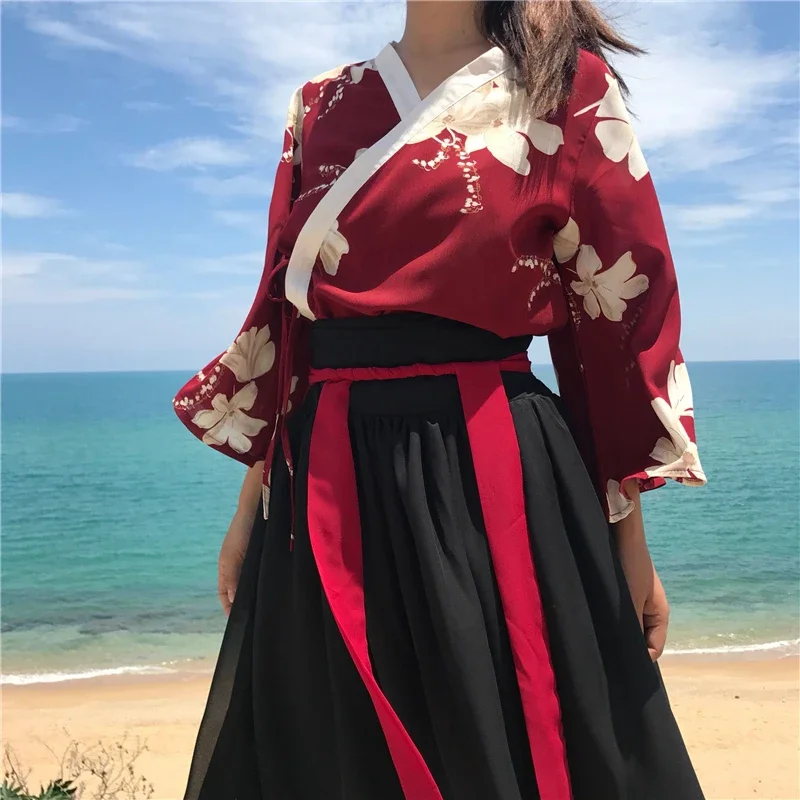 Robe Kimono für Füllungen und Femmes, Stil Japonais Columbro, Vintage Hanfu Haori Kawaii, Gießen Sie Fête, Yukata, Vêtements Asiatiques, j