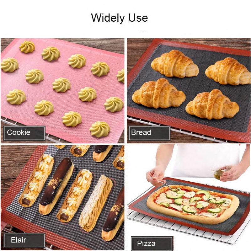 Geperforeerde Siliconen Bakken Mat Non-stick Oven Sheet Liner Bakkerij Tool Voor Cookie/Brood/Bitterkoekje Keuken Bakvormen accessoires