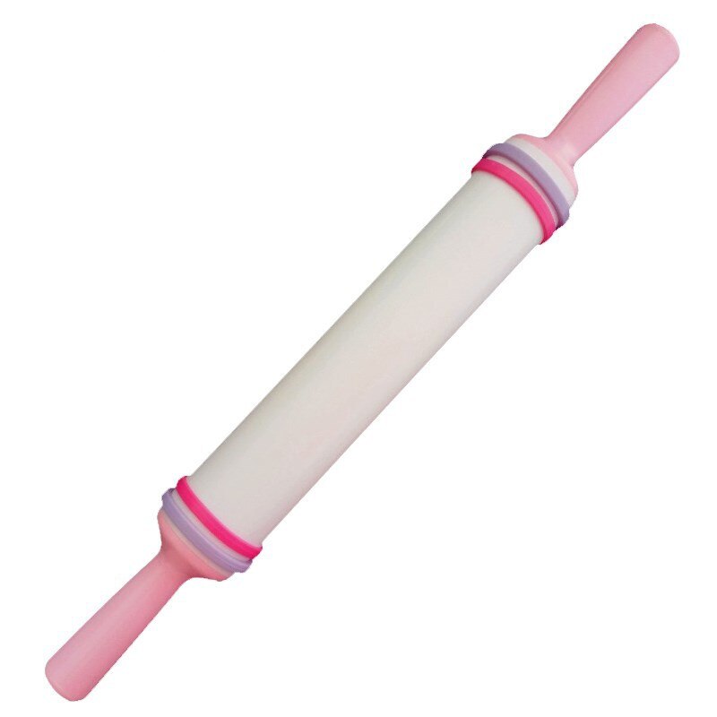 1 st plast präglad kavel socker hantverk dekorera kavel fondant präglad rullform gör det själv köksbakverktyg: 15