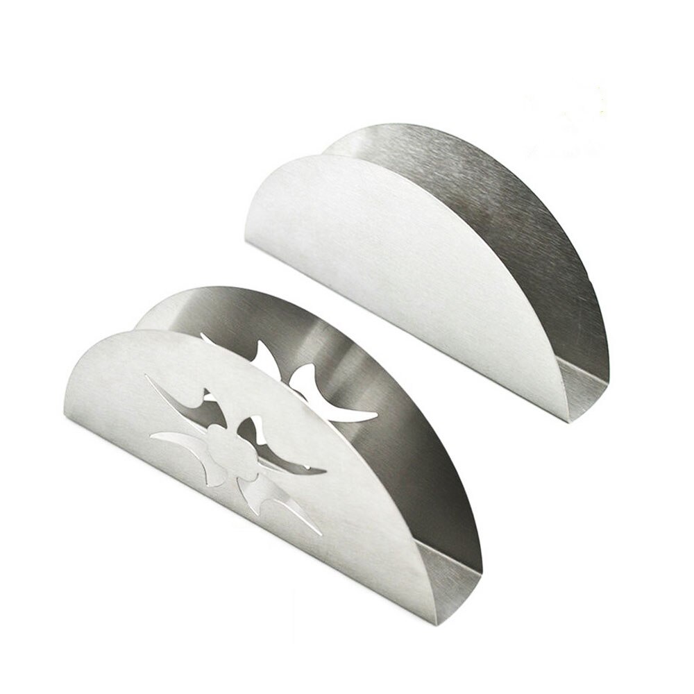 Kitchen Tools Napkin Holder - Stainless Steel Cloth Serviette Holder Dispenser Paper Mail Holder Organizer