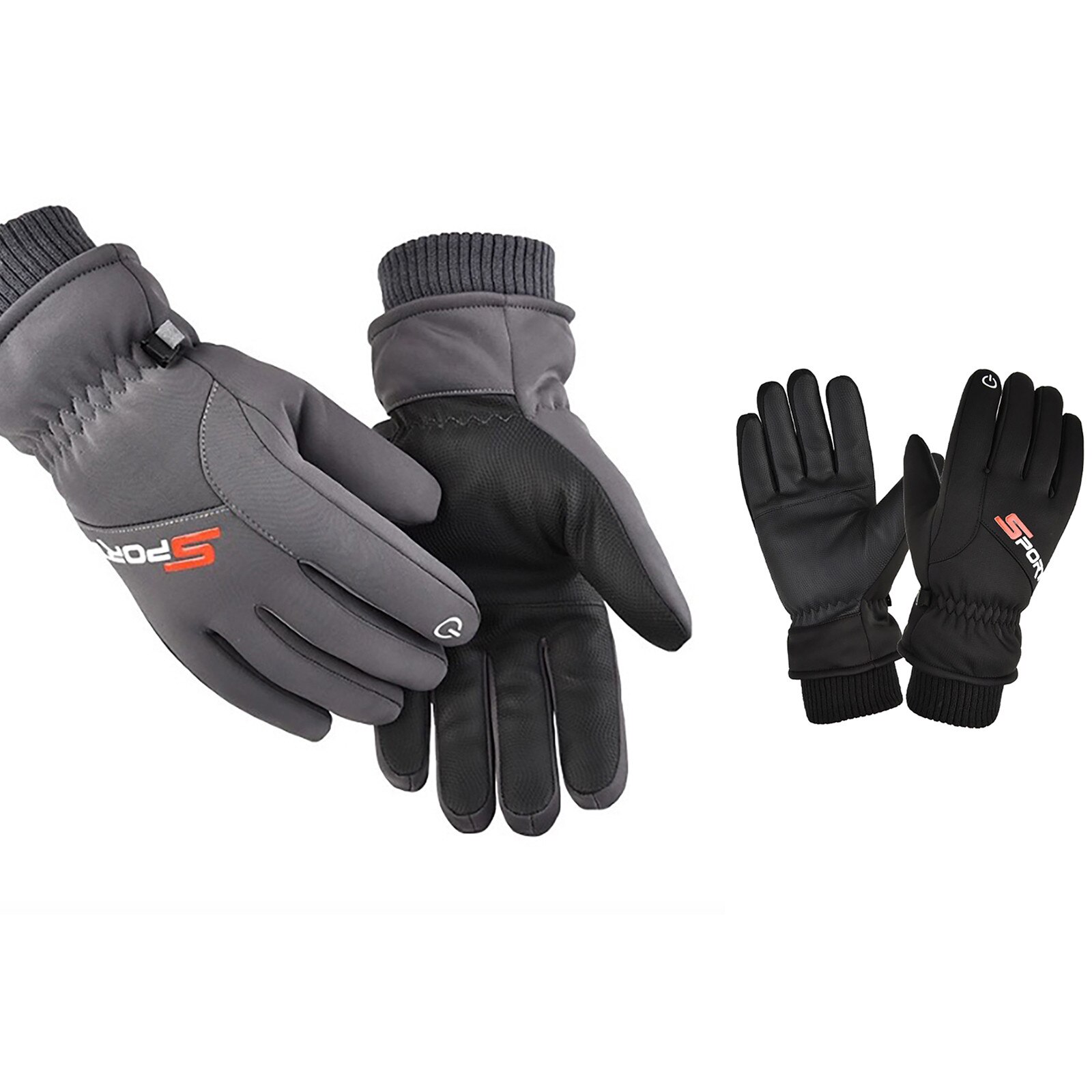 Moeite Waard Winter Fietsen Handschoenen Fiets Warm Touchscreen Volledige Vinger Handschoenen Waterdicht Outdoor Bike Skiën Motorrijden 5