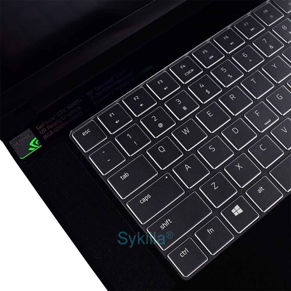 Funda para teclado Razer Blade 15 17 Pro Stealth Book 13 14 RZ09, Protector de silicona para ordenador portátil