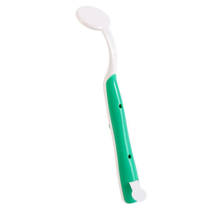 Miroir de contrôle des dents, 4 couleurs avec lumière LED, 1 pièce, Super lumineux, soins dentaires, outils de dentiste, Machine d&#39;hygiène buccale: 04