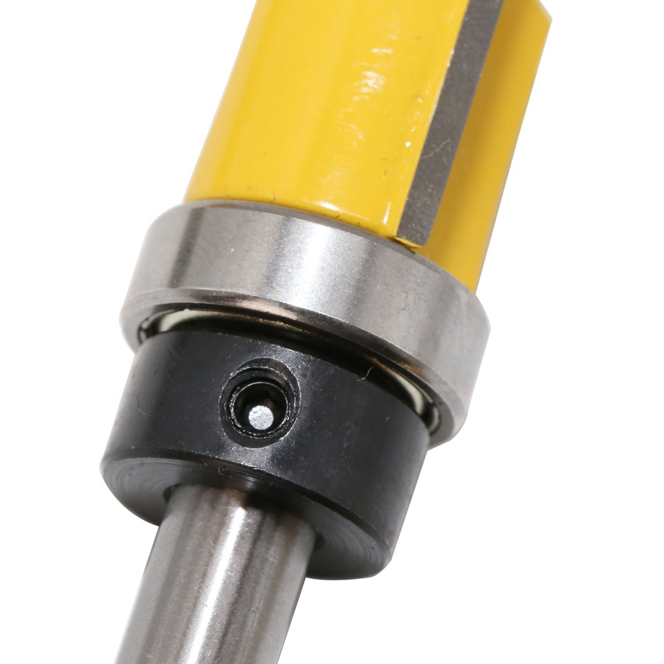 8Mm Schacht Template Trim Scharnier Pengaten Router Bit Rechte Frees Trimmer Reiniging Flush Trim Tenon Houtbewerking Gereedschap