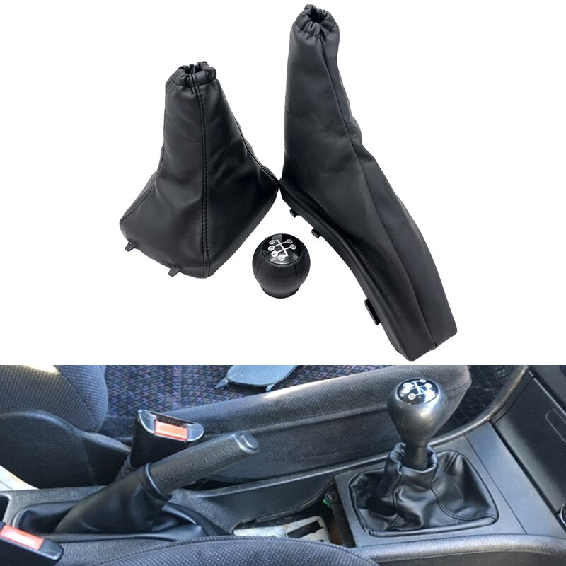 Bil styling gearknap parkering håndbremse gamacher bagcover cover krave til vauxhall opel astra ii g zafira  a 1998