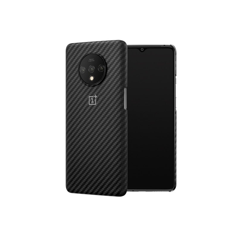 100% original back cover for oneplus 7T 7 pro protective case sandstone silicone nylon carbon fiber bumper