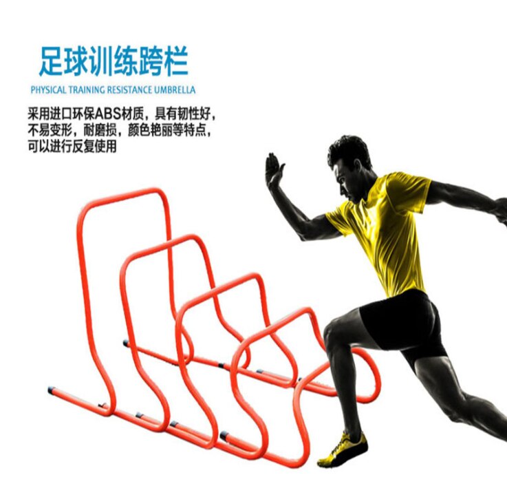 Barreras de fitness físico para guardería, barreras sensibles al campo, obstáculos de entrenamiento de fútbol